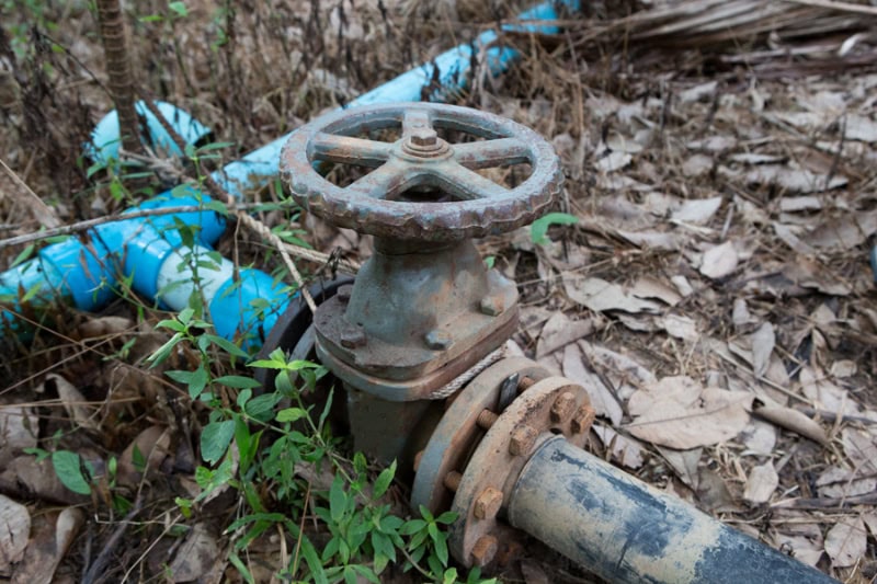 Common Sewer Odors in Your Home: What’s That Smell? The water valve on the pipe.